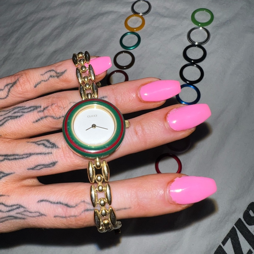 Vintage Gucci Multi Bezel Watch